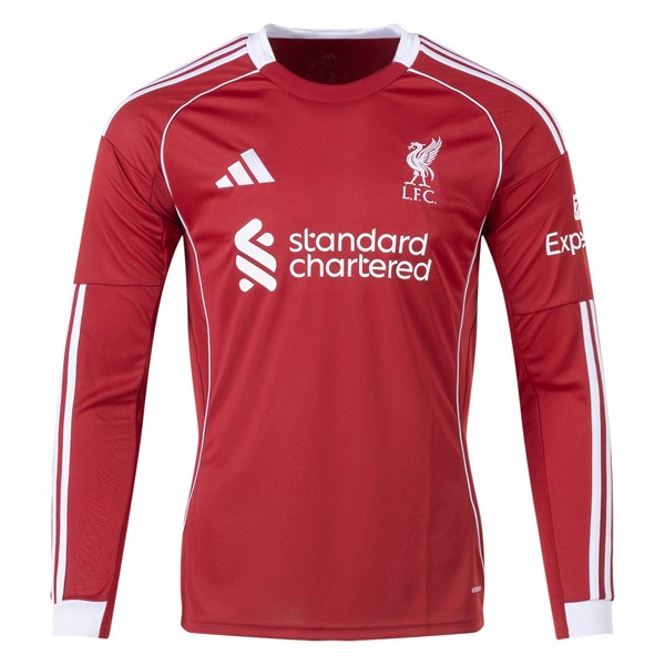Tailandia Camiseta Liverpool 1ª ML 2025/26